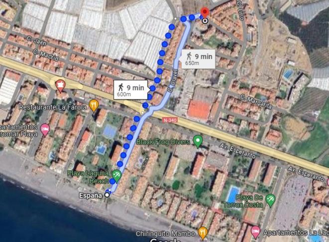 Lejlighed La Casita Playa A 700m Málaga